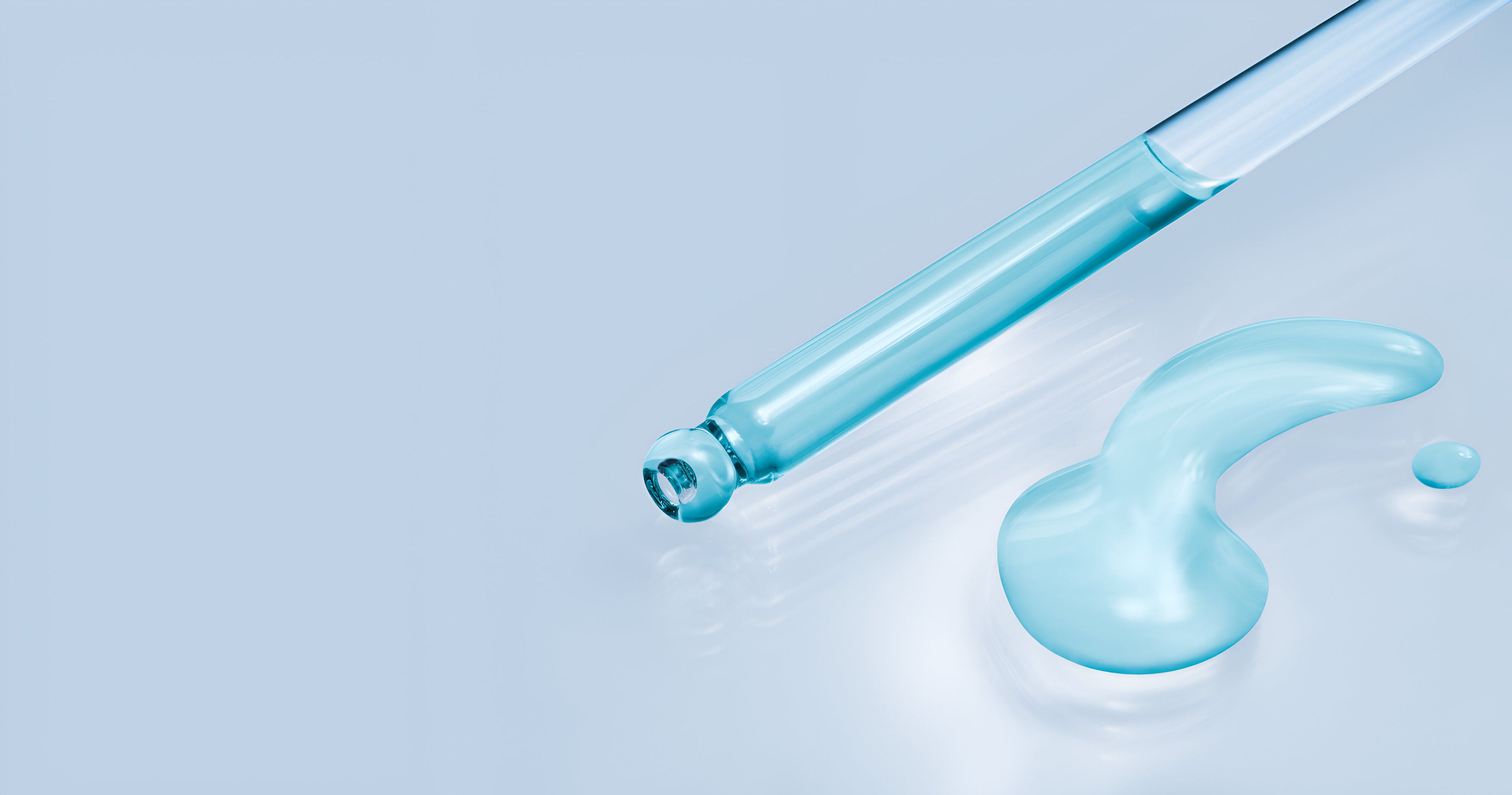 A glass bottle dropper containing Nano colloidal copper liquid supplement